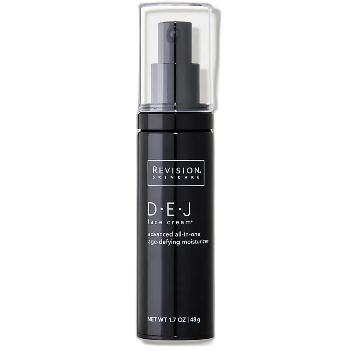Revision Skincare DEJ Face Cream in white airless pump bottle