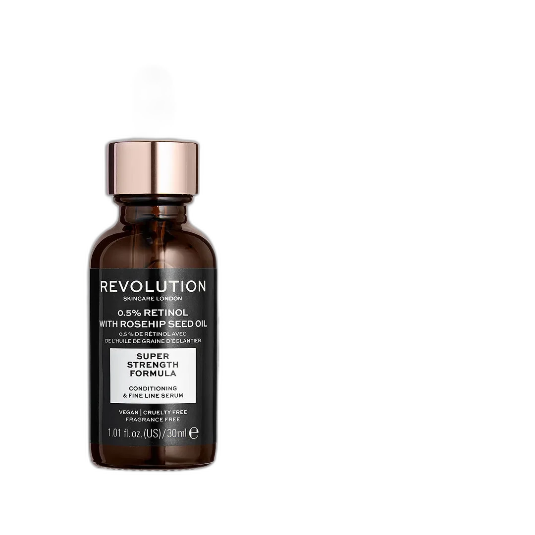 Revolution Skincare 0.5% Retinol Super Serum 30ml glass dropper bottle