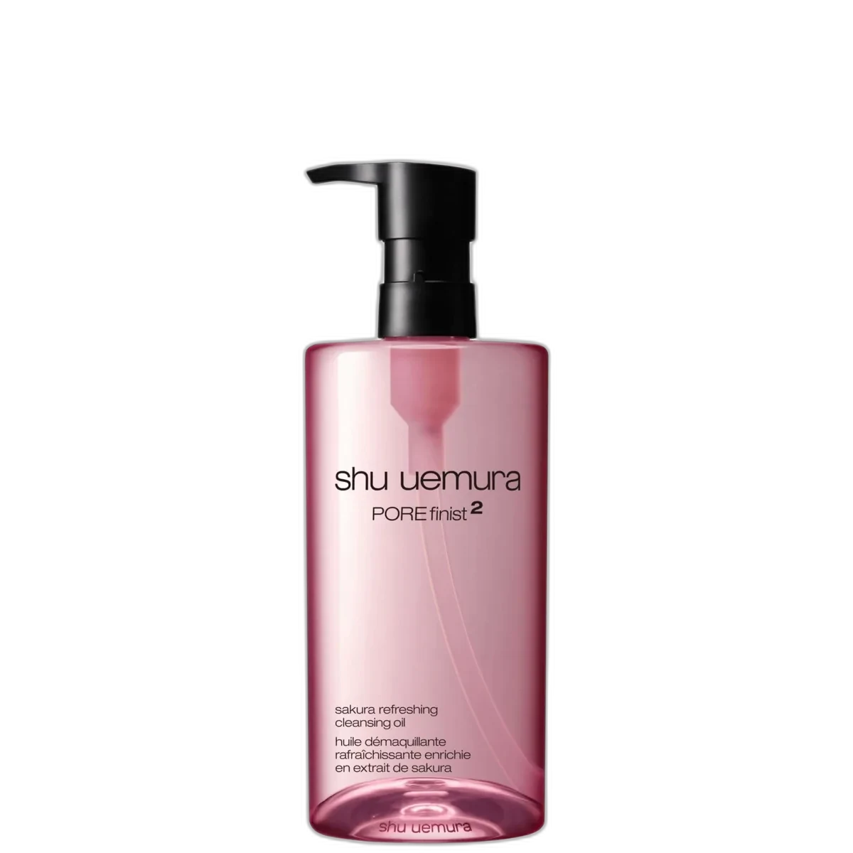 Shu Uemura Fresh Pore Clarifying Gentle Cleansing Oil glass bottle