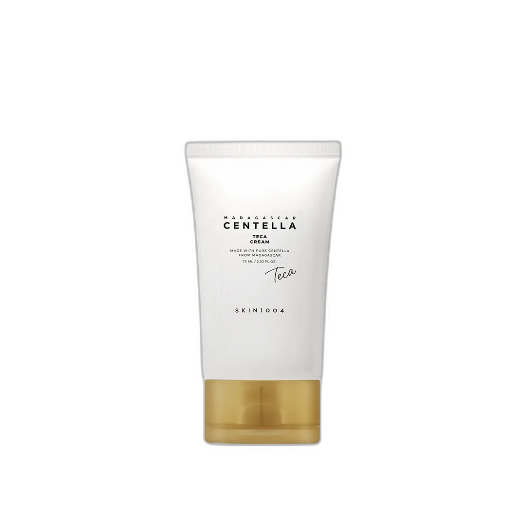 SKIN1004 Centella Teca Cream 75mL tube with white and green branding