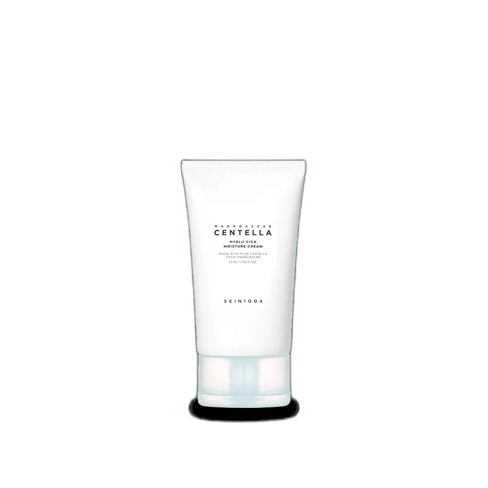 SKIN1004 Hyalu-Cica Moisture Cream 75ml white and teal jar packaging