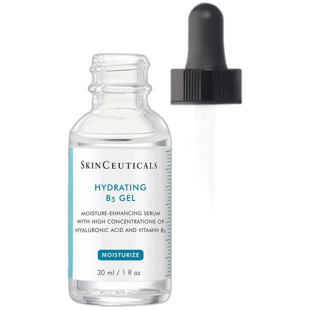 SkinCeuticals Hydrating B5 Gel bottle on neutral background
