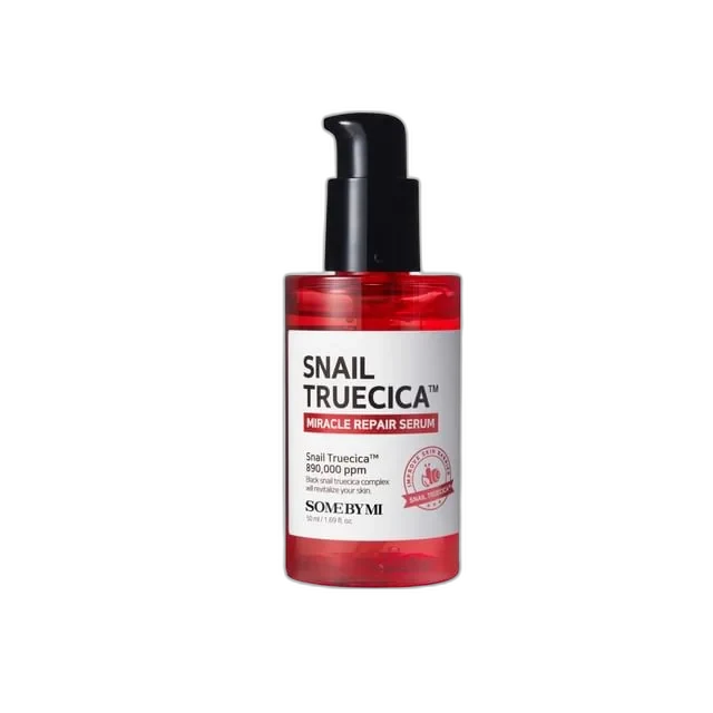 Some By Mi Snail TrueCICA Miracle Repair Serum 50ml frosted glass bottle with dropper