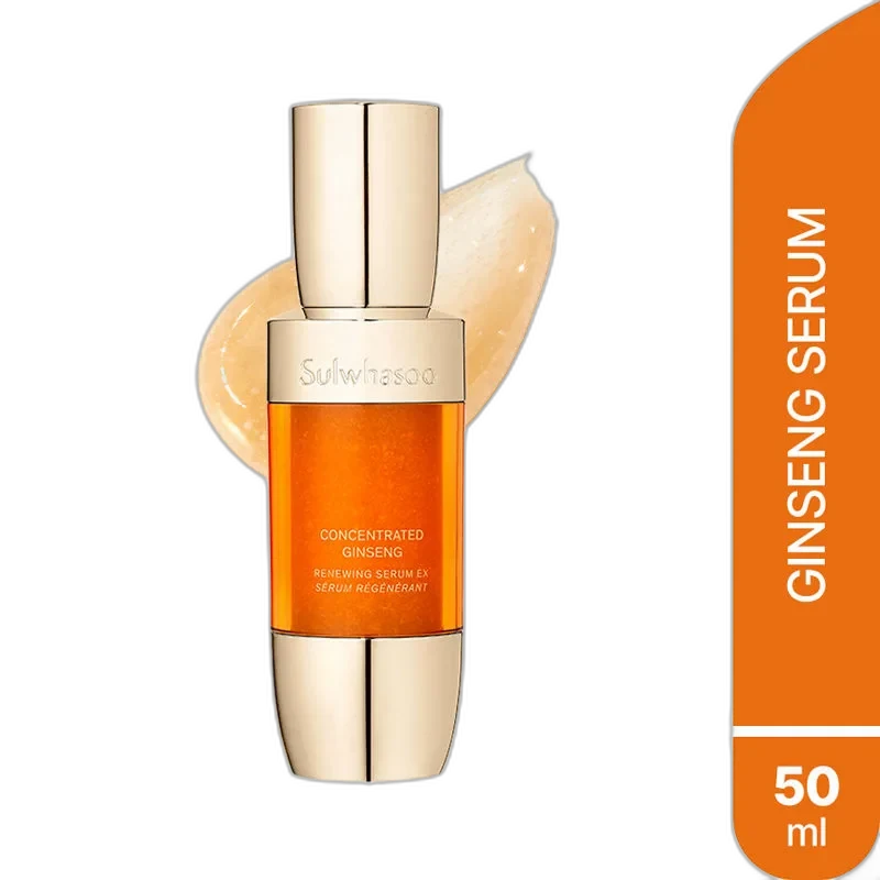 Sulwhasoo Concentrated Ginseng Renewing Serum 50ml luxury pump bottle