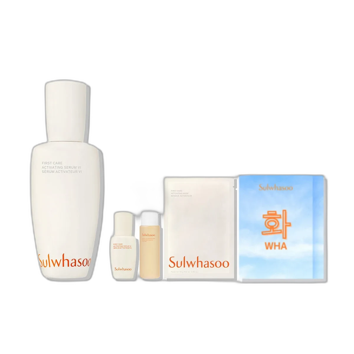Sulwhasoo First Care Activating Serum 90ml luxury frosted glass pump bottle