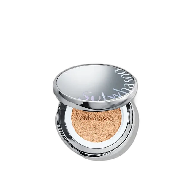 Sulwhasoo Perfecting Cushion EX SPF 50+ in mother-of-pearl compact