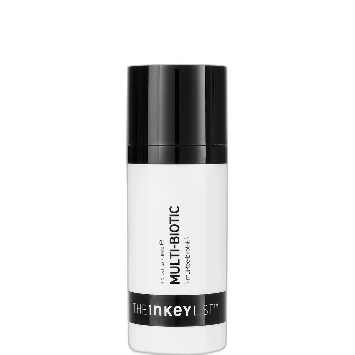 The INKEY List Multi-Biotic Moisturizer in a white squeeze tube