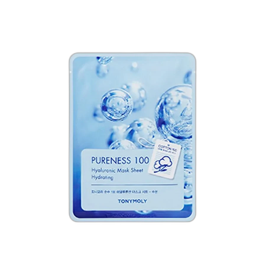 TONYMOLY Pureness 100 Hyaluronic Acid Mask Sheet single foil pouch