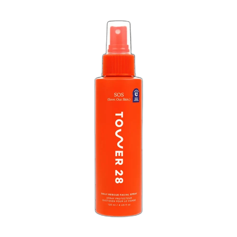 Tower 28 SOS Daily Rescue Facial Spray 120ml aluminum aerosol bottle