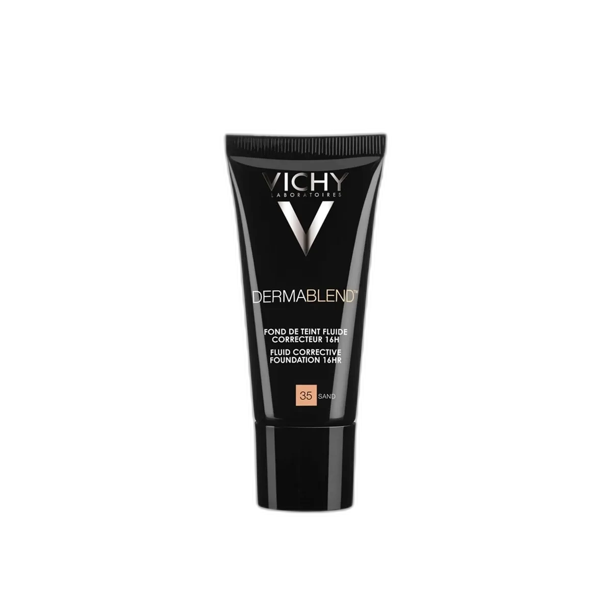 Vichy Dermablend Corrective Foundation bottle with pump dispenser