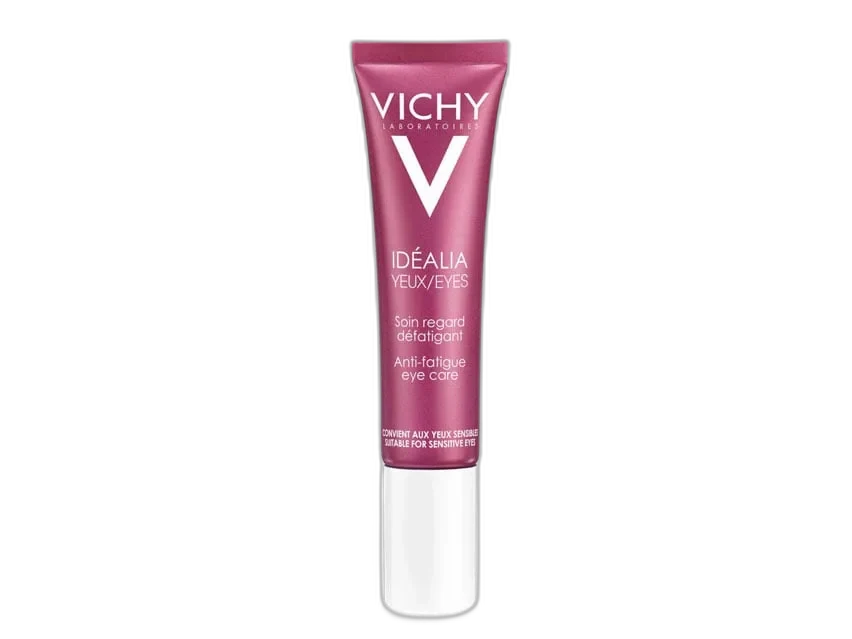 Vichy Idéalia Eyes brightening eye cream tube with silicone applicator tip